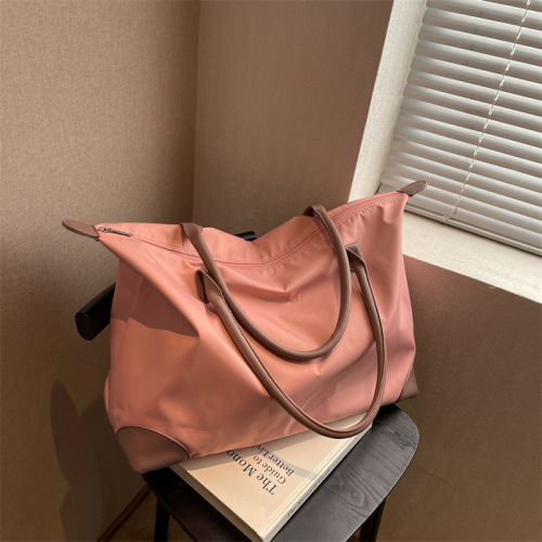 Travel bag for women, large-capacity luggage bag, extra-large postpartum storage bag, fitness bag, short-distance convenient hand-held bag