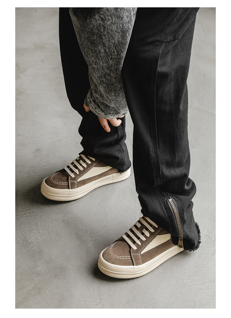 Men's shoes, trendy men's casual trend, versatile moral training, men's shoes, youth fashion, personality, new trendy shoes, drop shipping_voghion.com