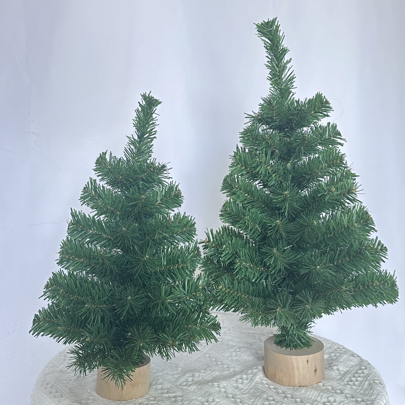 小さなクリスマスツリー工場直販スポット45cm60cmミニグリーンツリー小さなデスクトップ装飾品|undefined