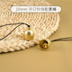20mm (iron) wind chime with black rope 1 piece