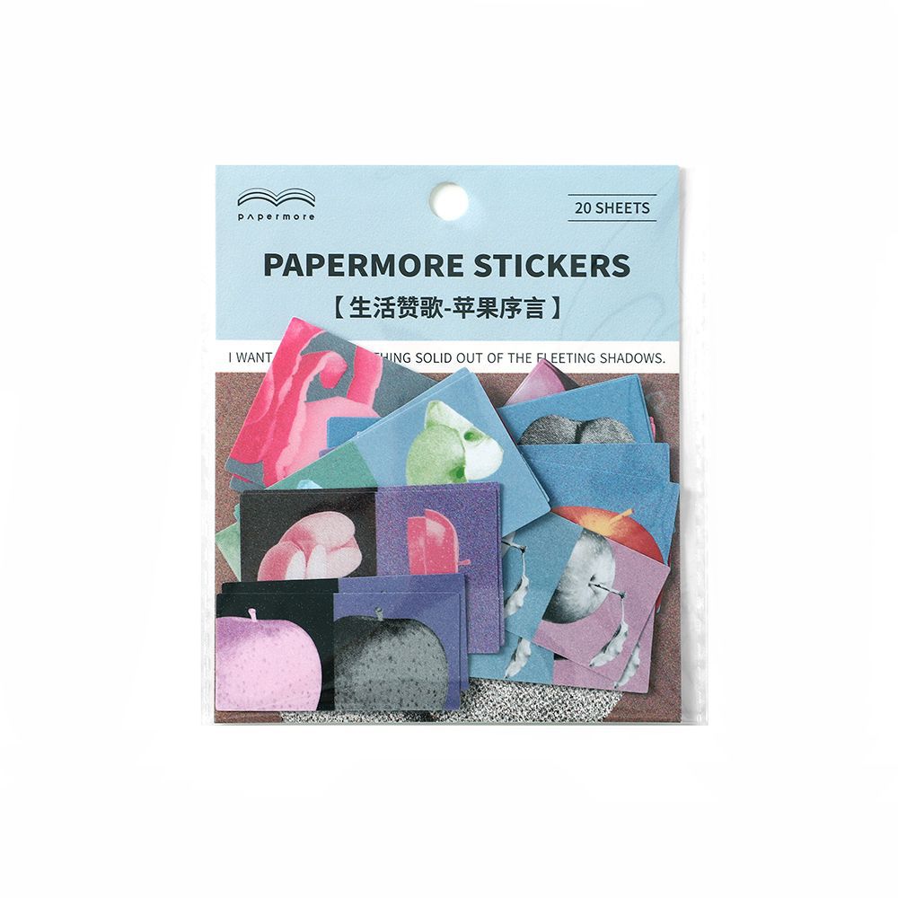 Pegatinas de papel More Pegatinas Flash Sand Paquete de pegatinas Life Himno Arreglo floral Tema de la tienda de mano Pegatinas de película de corte decorativas