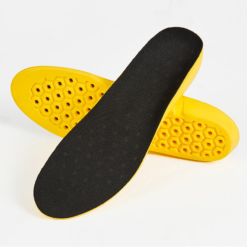 Fábrica directa de amortiguación deportiva látex PU suave pisar mierda sensación de comodidad antiolor absorción de sudor entrenamiento militar correr verano plantilla de baloncesto