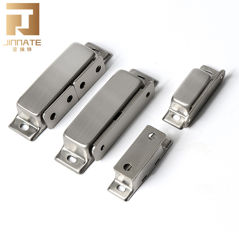 Stainless steel cabinet door magnetic suction strong magnetic furniture hardware accessories cabinet touch bead cabinet closure wardrobe cabinet suction
