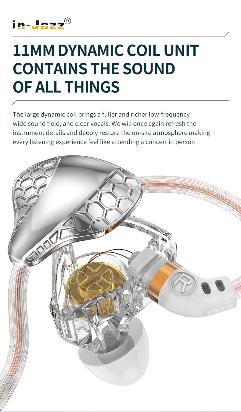 Export Heavy Bass Over-Ear Wired Headphones Metal Noise Cancelling In-Ear Sports Music Ear Hook Style_voghion.com