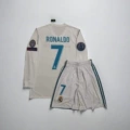 1718 Real Madrid Home Long Sleeve suit