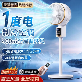 Air Circulation Fan Household Electric Fan Festival 2024 New Silent Remote Control Desktop Shaking Head Small Floor Fan Turbine