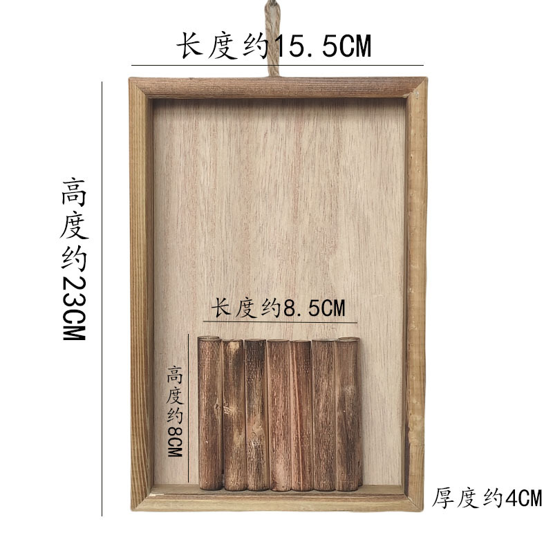 Rod de madera colgante