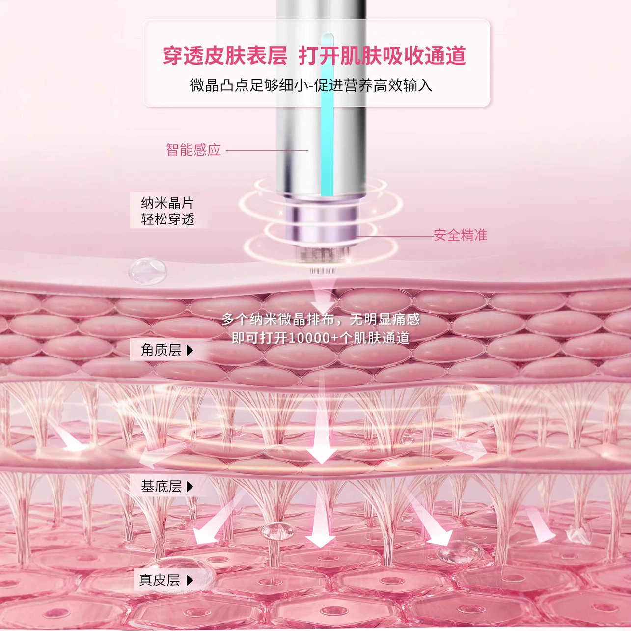 Пять минут розовой техники губ, набор Sakura Pink из 5 предметов: эссенция, крем для губ, затемняющий крем, средство для покраски губ, инструмент для губ