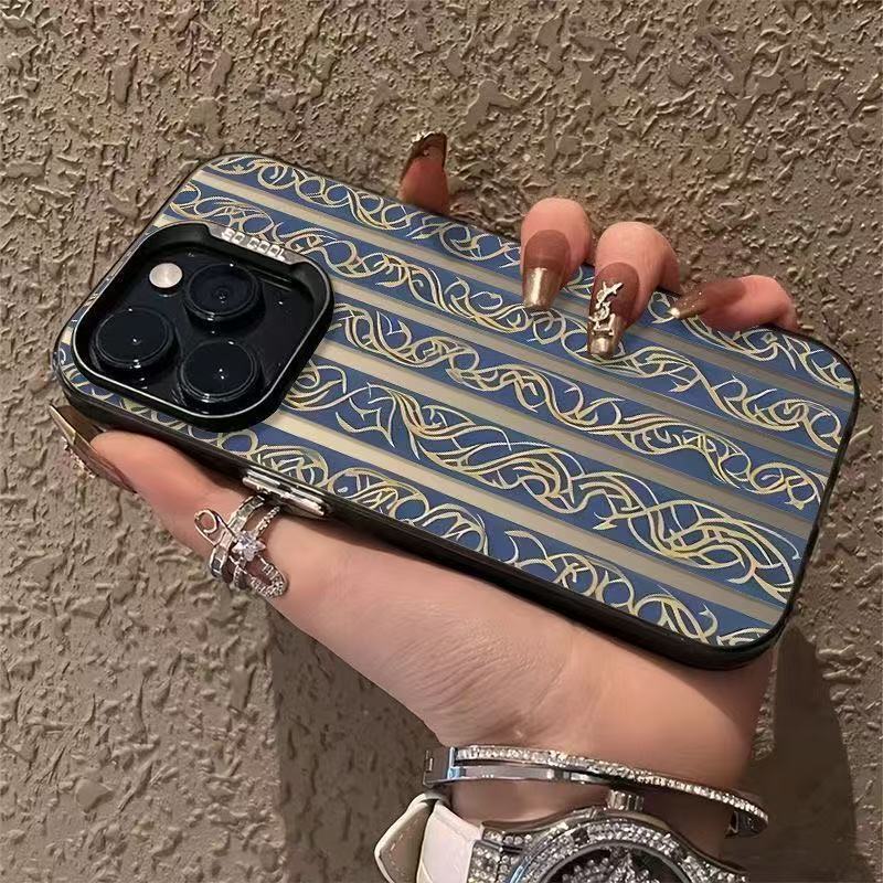 Patrón vertical para iPhone 16 funda para teléfono móvil 11 Apple 15promax/14 Europa y América 13pro transfronterizo 12xr