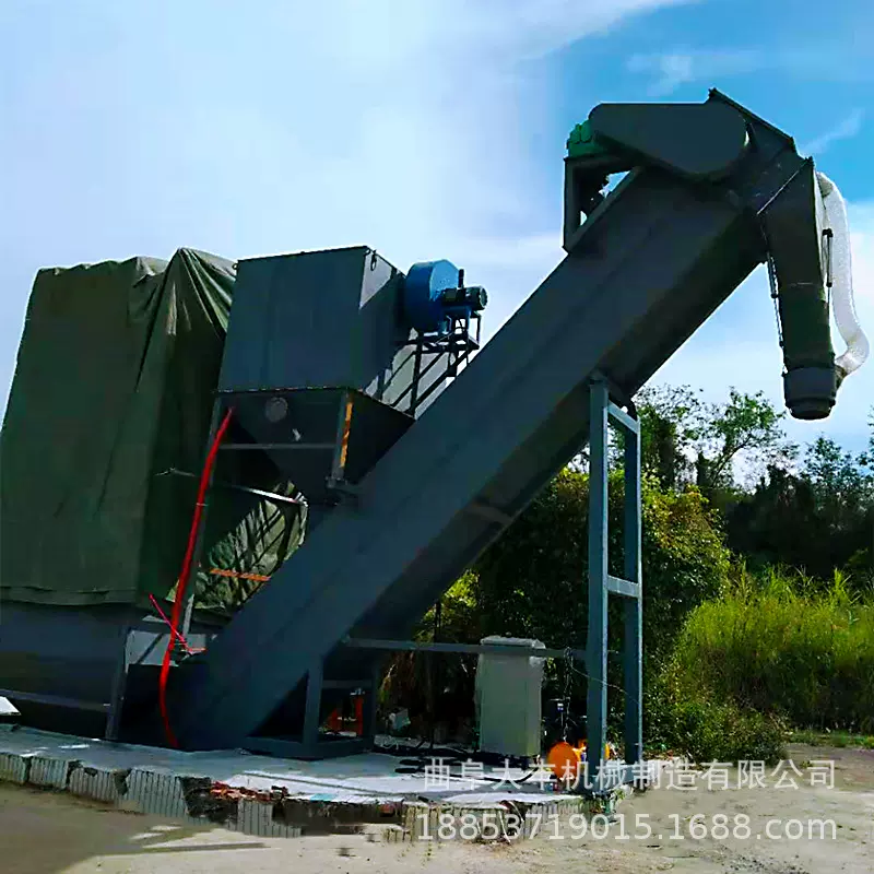 天津水泥灰集装箱卸灰机 石灰石粉翻箱卸车机 集装箱粉料卸车机
