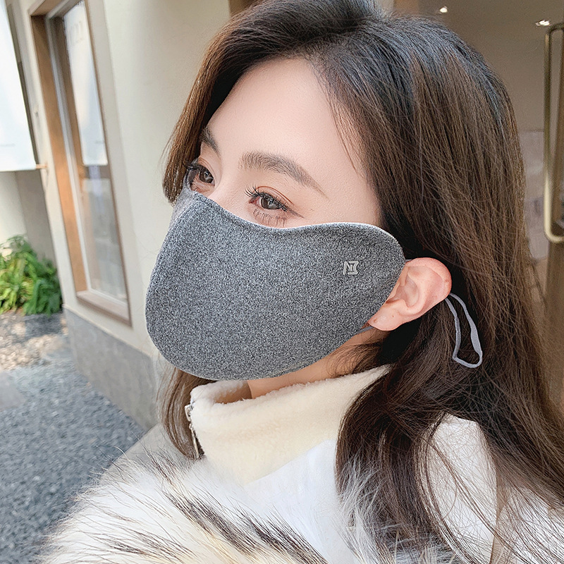 秋冬の女性用の新しい暖かいマスク、厚みのある屋外用防寒通気性アイプロテクション、フェイスマスク、小さな暖かいマスク、メイラ|undefined