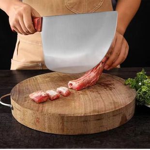 Miaobutler Forging Slaughter Chopping Knife Household Chopping Knife Chopping Knife Butcher Commercial Thickened Hand-made Chopping Knife