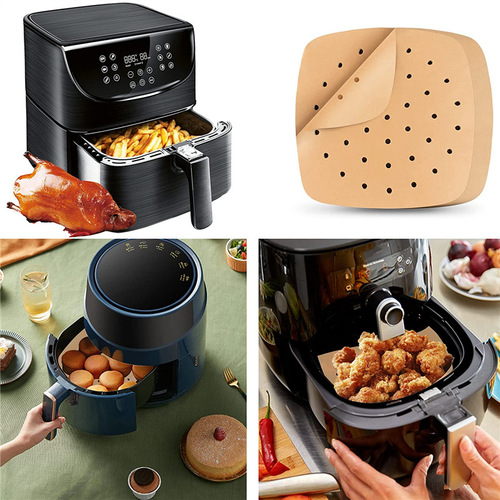 Air fryer paper steamer steamer paper pad food-grade oil-absorbing paper household pad paper baking baking paper