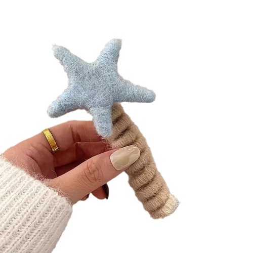 Autumn and winter felt cute straight-line braided phone cord hair ring for women, elastic, durable and not harmful to hair, internet celebrity braided hair artifact