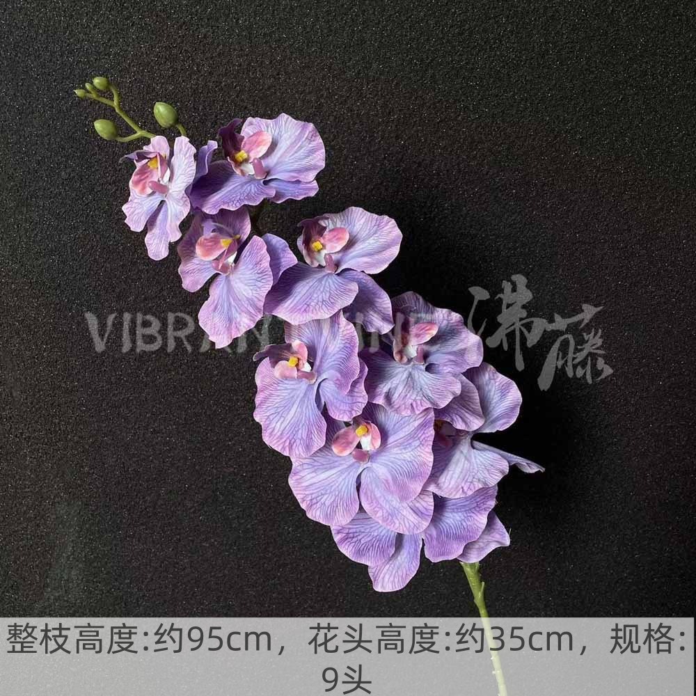 Púrpura de la boda flor artificial salón de bodas Camino de plomo techo arreglo floral Hotel Bienvenido arco piso decorativo flor artificial