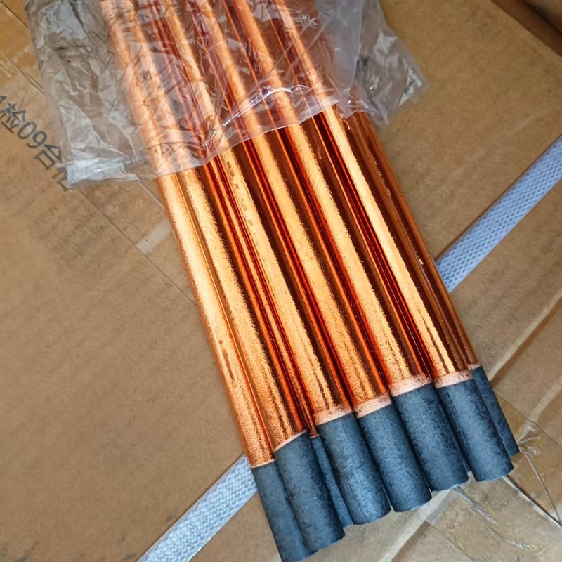 メーカーは炭素アークを供給して炭素棒のカーボンロッドの黒鉛棒の板金を削って銅めっきの炭素棒の円形の6mmを修復します。|undefined