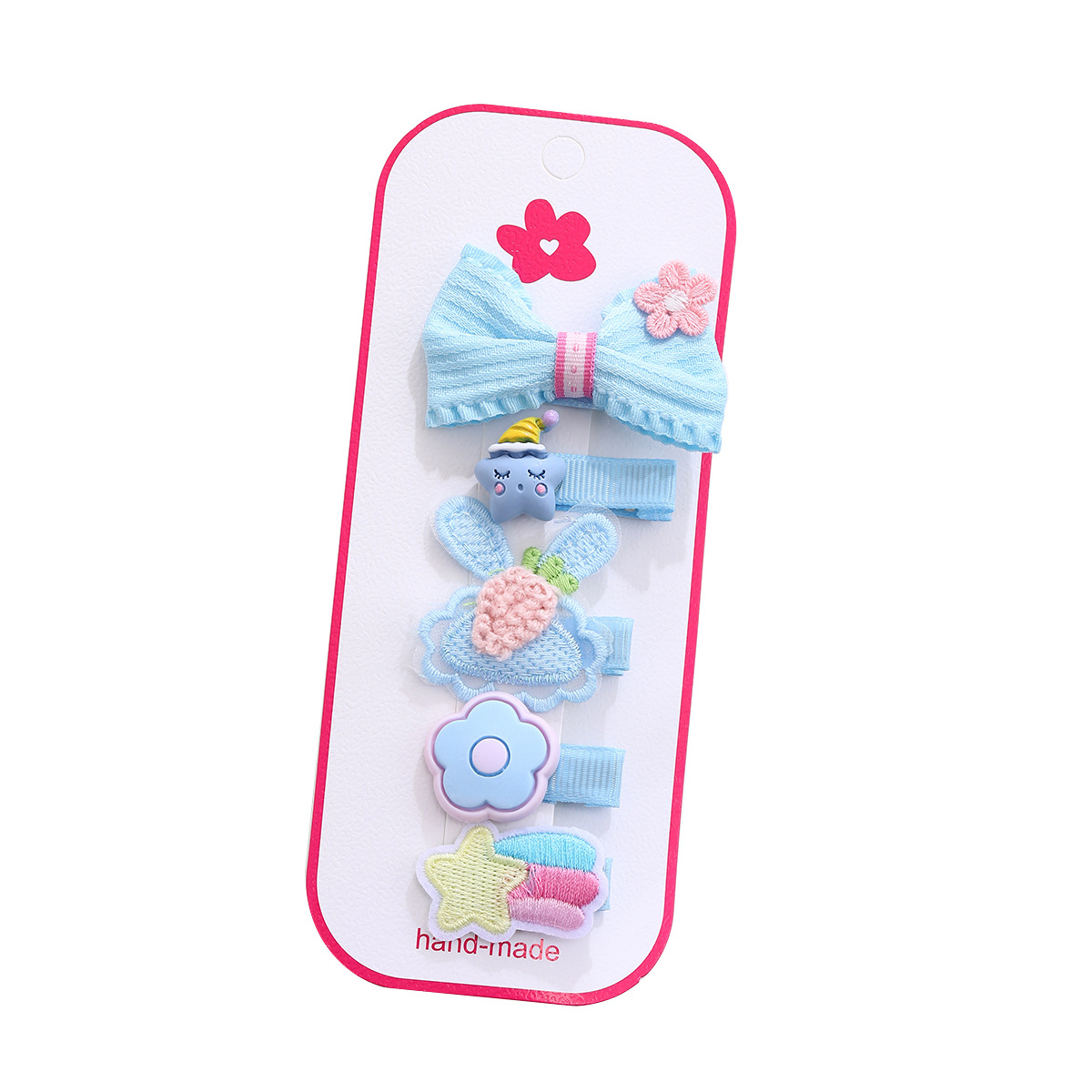 Niña envuelta en tela pequeña pinza para el cabello accesorios para el cabello niños lindo bebé súper lindo bebé bebé bebé pelaje de lanugo nuevo tocado de horquilla image 6