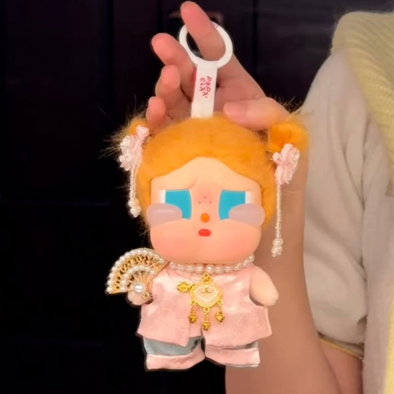 Only Baby Clothes] Crying Baby Vacation Vinyl Doll Baby Clothes Cute New Chinese Palace Costume Baby Clothes Replacement