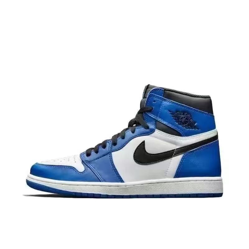 Puta Chunwon AJ1 zapatillas de baloncesto de alto nivel Aj1 pequeña universidad de Mocha azul Jiao1 ceniza aj1 zapatillas deportivas de pareja