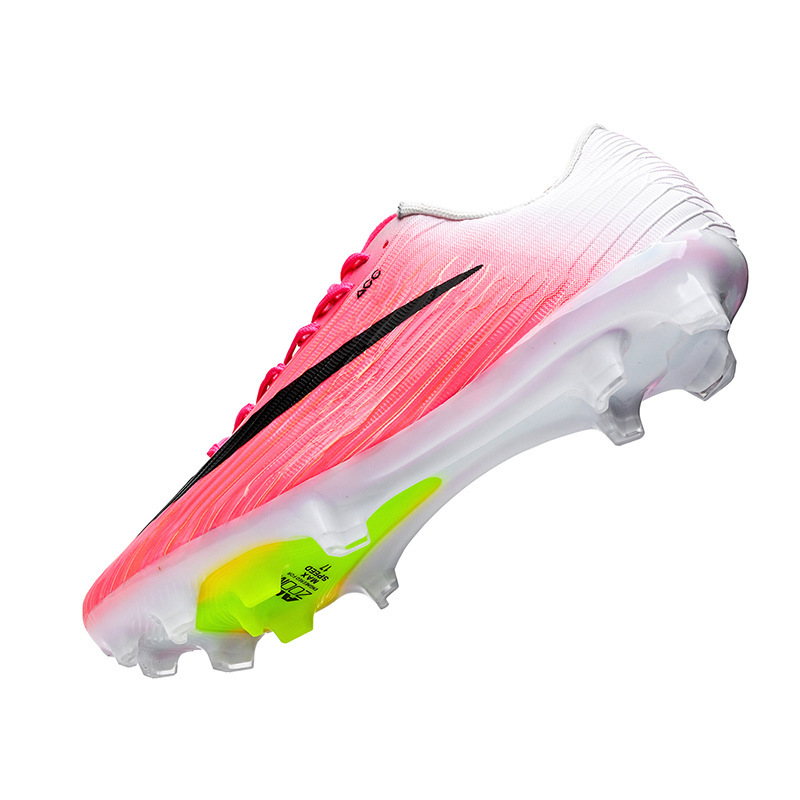 Zapatos de Fútbol de Corte Bajo de TPU y Gamuza Ligeros y Flexibles para Césped Natural y Artificial
