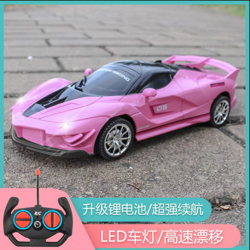 Large Children's Remote Control Car, Crash-Resistant Drift Racing Car, Rechargeable Electric Car, Toy Car for 3-Year-Old Boys