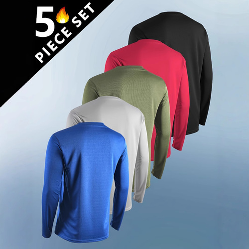 European and American Cross-border New Leisure Round Neck Long Sleeve Men's Sun Protection Quick-drying T-shirt Sports Running Leisure Spring and Autumn