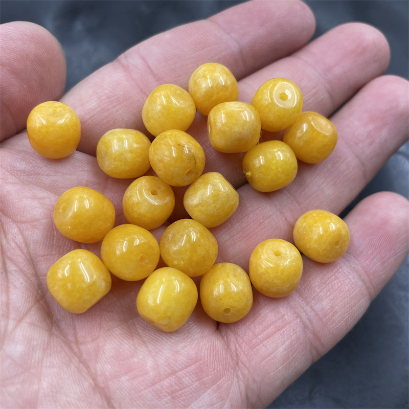 Beads jade wax agate