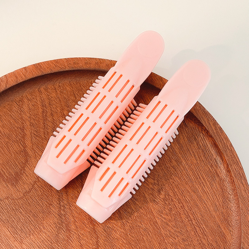 Cabello flojo artefacto de la raíz del cabello flojo clip alto cráneo cabeza fija clip de la frente clip de cejas clip de cabello bobina clip de cabello