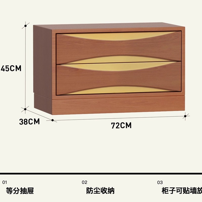 北欧实木电视柜 家用小户型收纳沙发边柜客厅中古风储物书柜组合|undefined