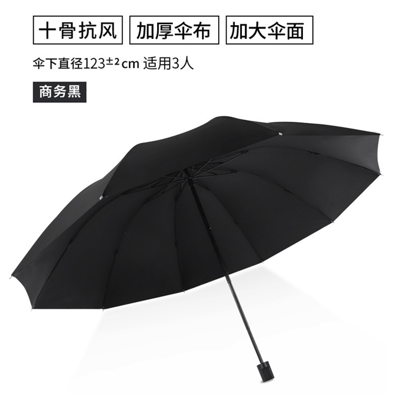 耐風手動傘大型強化男性折りたたみ特大傘日焼け止め日傘卸売日傘女性|undefined