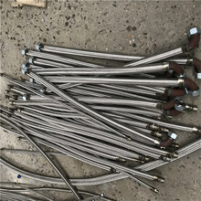 304不锈钢金属软管工业波纹管膨胀节沟槽快装式消防蒸汽编织管