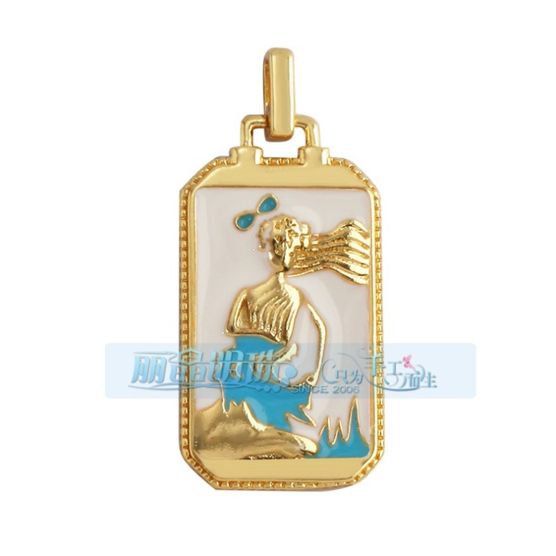 6g Weight Pendant Jewelry Making Type 15*30mm Jewelry Making Size Zircon Inlay Material DIY Jewelry Accessories Classification Hole 3~3.9mm Hole Size 1 Piece Quantity Copper Material Card Pattern Inlay Design Simple Style Style 1 Piece 15*30mm Hole 3~3.9mm Copper Zircon Card Pendant 16