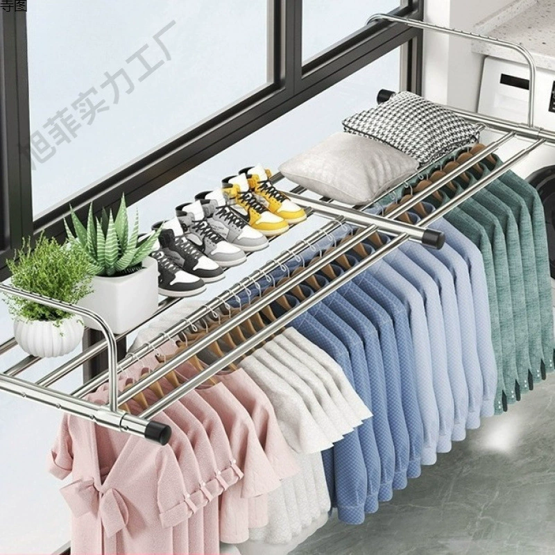 Xufei из нержавеющей стали подоконник прохладный вешалка для обуви без пробивания