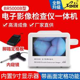 上海馨迪BR5000B高清电子影像检查仪可视采耳动物检耳鼻内窥镜观