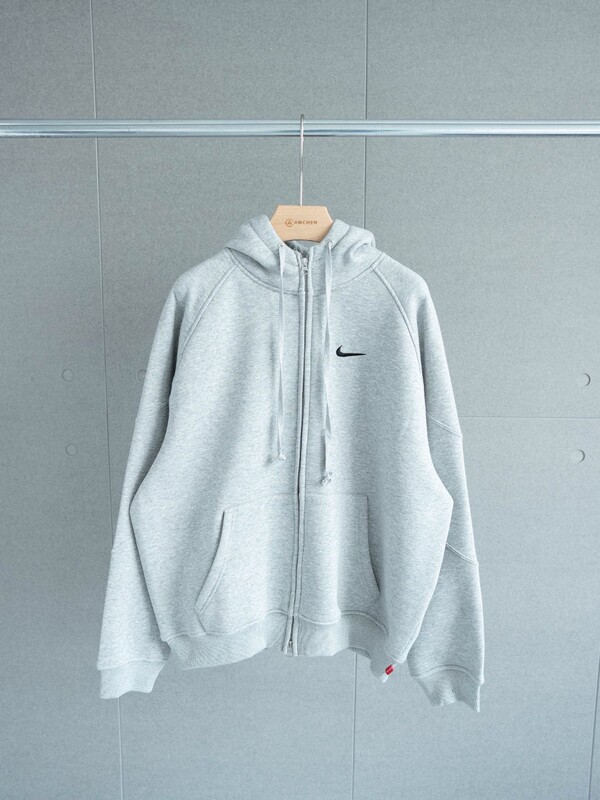 春秋海外人気NK共同ブランドsuメンズフード付きカーディガンスウェットシャツフック刺繍文字プラスベルベットカップルスタイル|undefined