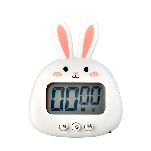 Cute cartoon electronic timer for children and students Kitchen DIY baking countdown alarm clock multi-function timer