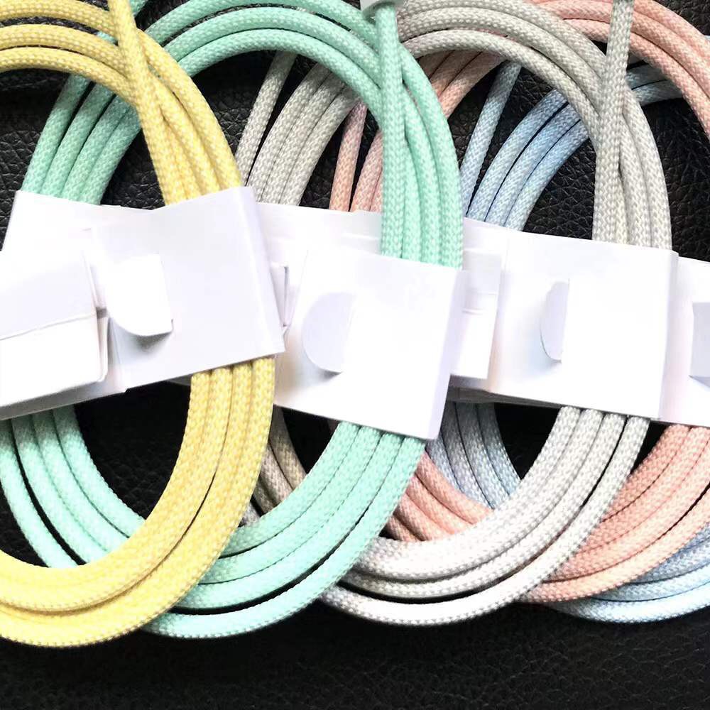 Unbeatable Value: Colorful 20W Braided iPhone Fast Charger! - Detail image 1