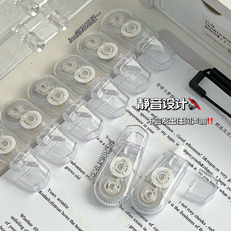 Cinta de corrección Mini traje de cinta de corrección suave y no fácil de romper Cinta de corrección de gradiente de cinta de corrección de valor de color alto estudiante