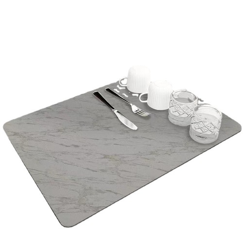Wholesale kitchen countertop drain mat bar counter absorbent quick-drying kitchen bathroom sink coffee table dining table insulation mat