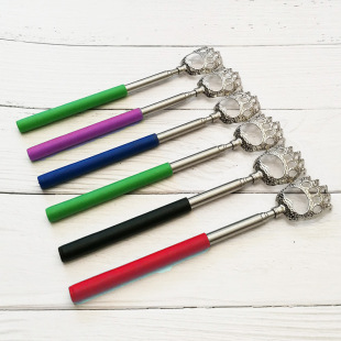 Massage Scratch Telescopic Stainless Steel Scratch Bear Claw Scratch Scratch Scratch Back Scratch Gift