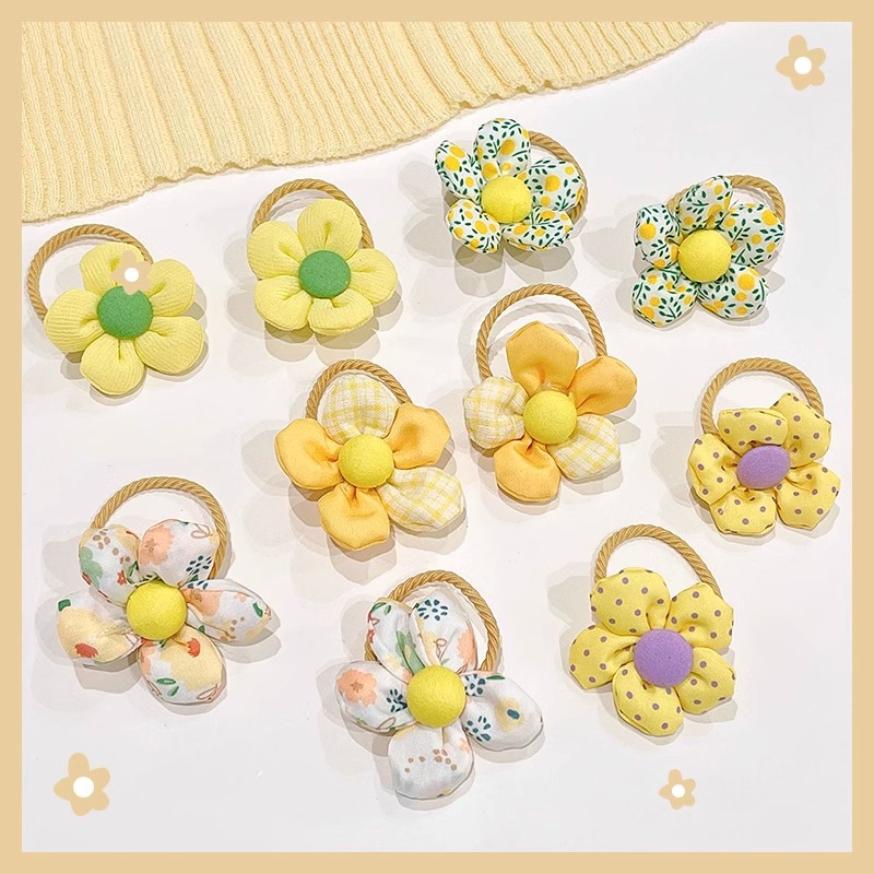 Cuerdas de cabello para niños lindos anillos de cabello de arco para niñas no lastiman cuerdas de cabello de alta elasticidad duradera para el cabello