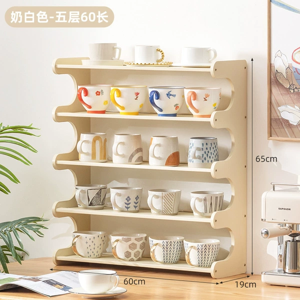 [Creative arc side panels] Milky white - five layers, 60 meters long