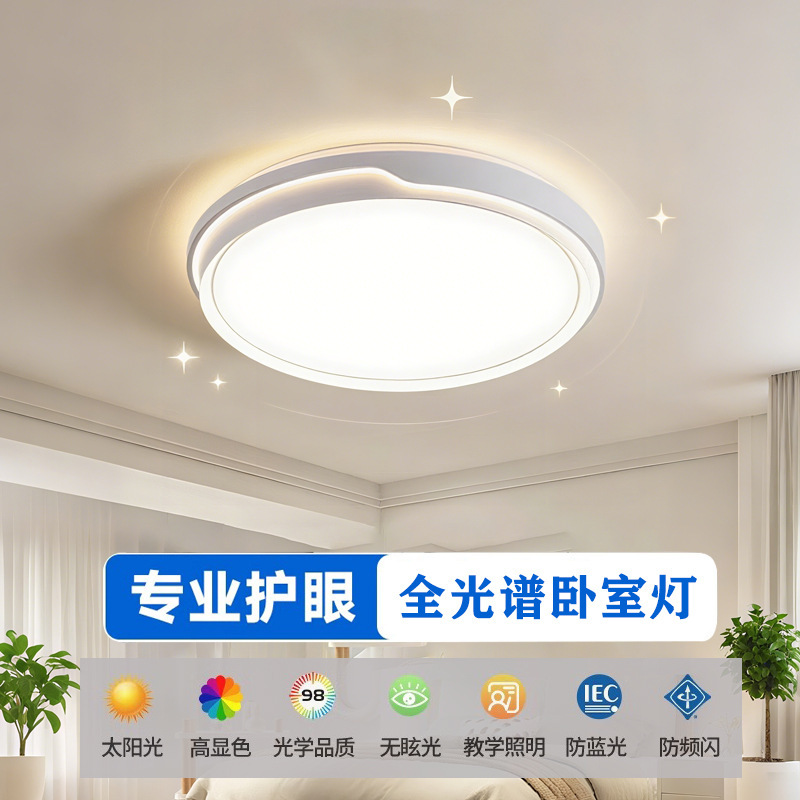 Delivered from Changzhou Full Spectrum Eye Protection Master Bedroom Lamp Modern Simple Led Ceiling Lamp Living Room Master Bedroom Lamp