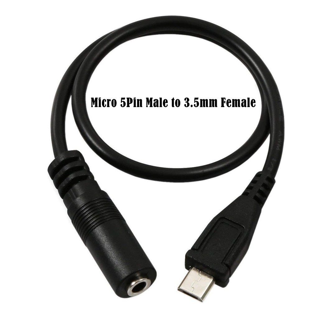 Mobile Phone Headphone Audio Cable Adapter Micro Usb To 3.5mm Female...