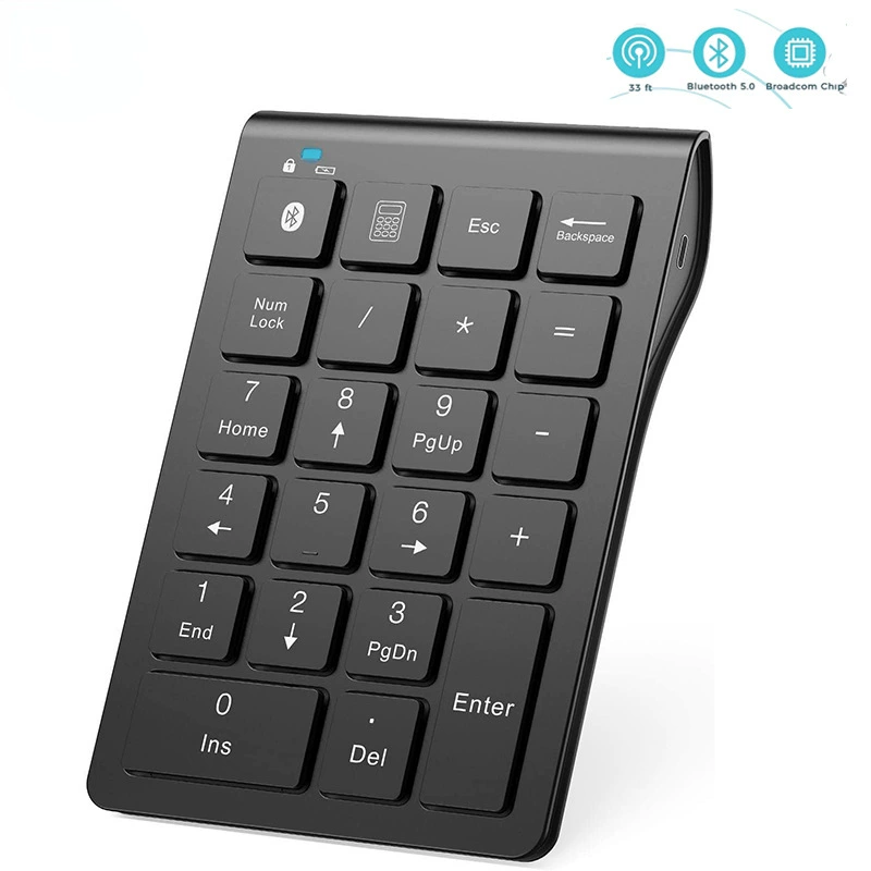 Ультратонкая бесшумная клавиатура, зарядка ноутбука, батарея, bluetooth