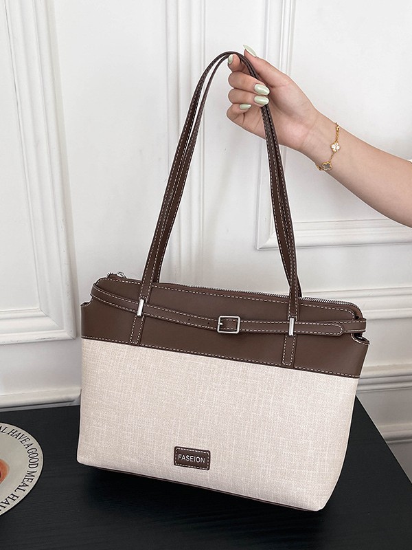 Comercio exterior nueva bolsa de viaje para mujeres de gran capacidad cinturón hebilla de ocio viento colisión de color bolso de hombro de mano