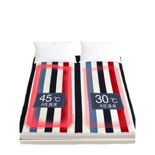 Electric Heating Blanket Single/Dual Control Temperature Regulating Electric Mattress Safe Three-Person Household Student Dormitory