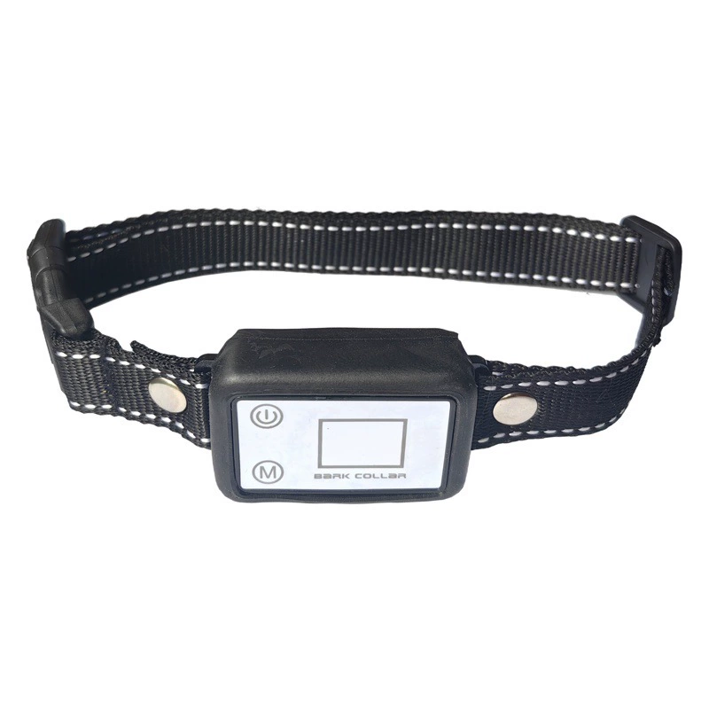 Пейджер с цветным экраном, интеллектуальное устройство для отпугивания собак с автоматическим распознаванием, вибрацией, электрошоком и функцией защиты от лая, ошейник и поводок для питомцев.