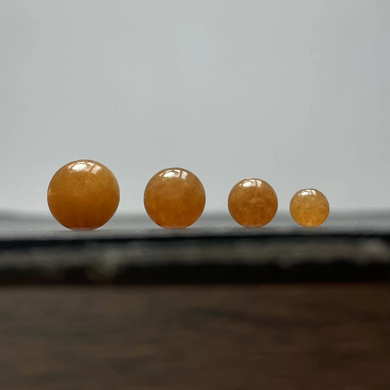 糖色玉髓半成品散珠diy手工水晶玉石编织配件材料批发|undefined