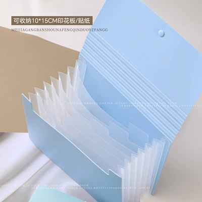 Dırnaq bəzəkləri – art sticker storage album, foldable